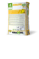 Nivelante mineral certificado, eco-compatible, referencia Keralevel Eco Ultra de Kerakoll